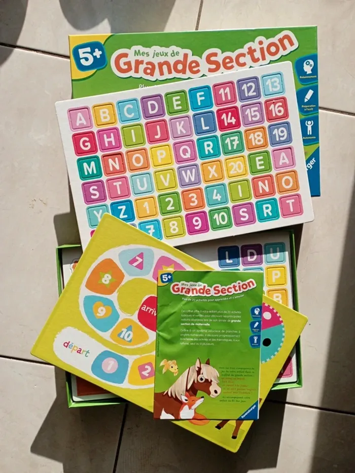 JEUX EDUCATIF RAVENSBERGER GRANDE SECTION 5+ - photo numéro 2
