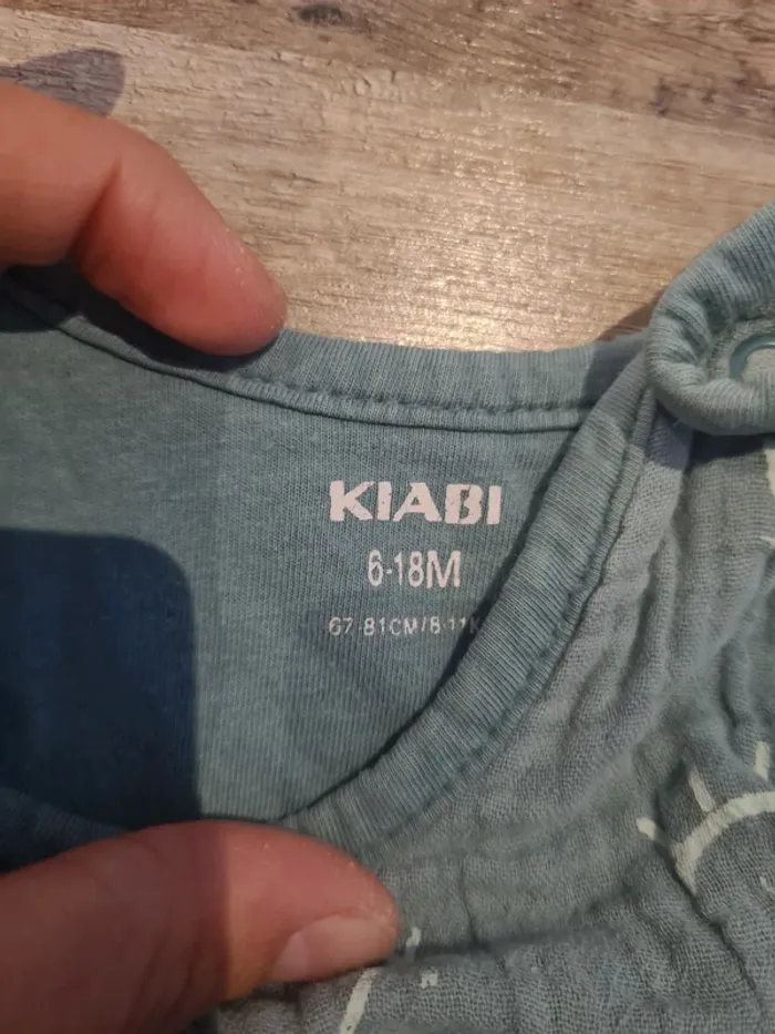 Turbulette kiabi été vert sauge 18-36 mois - photo numéro 2
