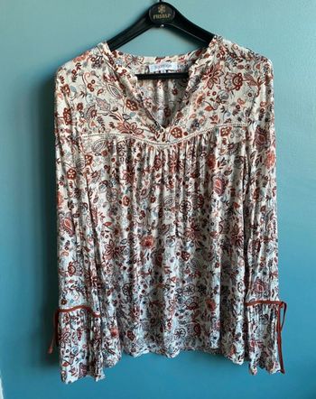 Chemisier blouse légère fleurie