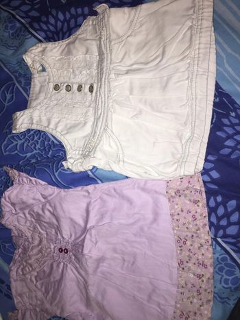 lot deux robe 3 mois