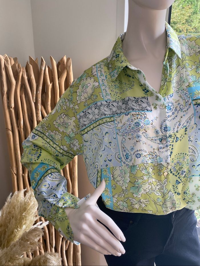 Chemise satiné taille XL - photo numéro 2
