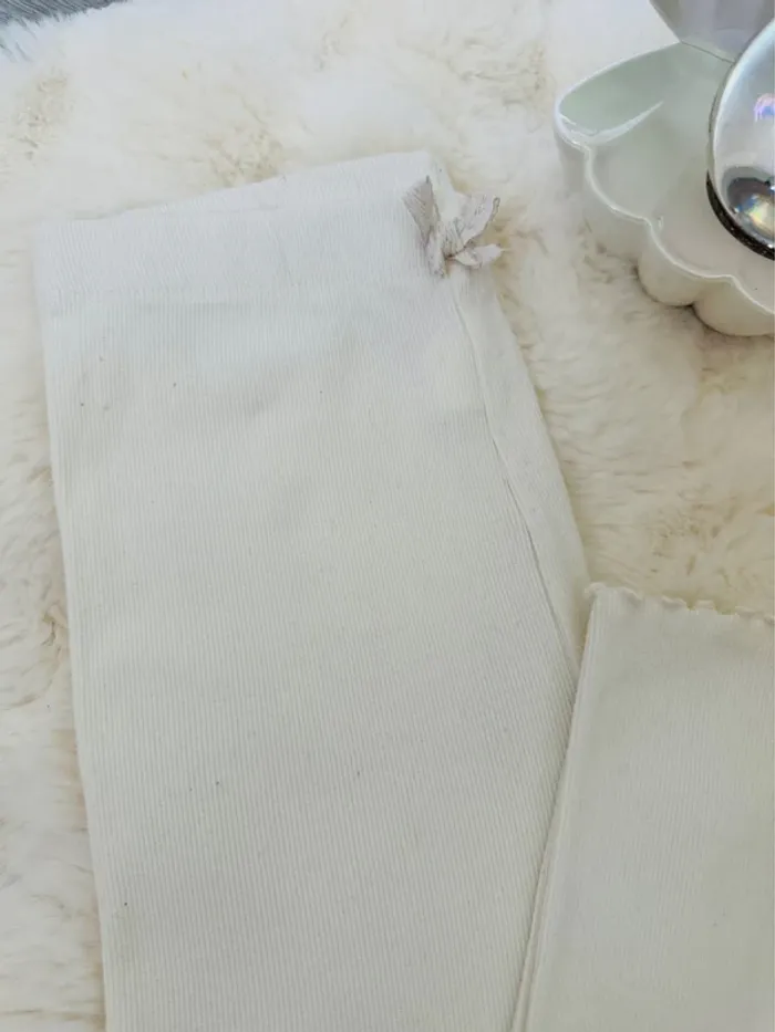 Legging froufrou côtelé - photo numéro 2