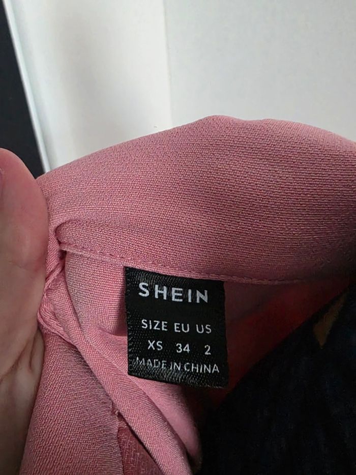 Blazer rose femme shein - photo numéro 3