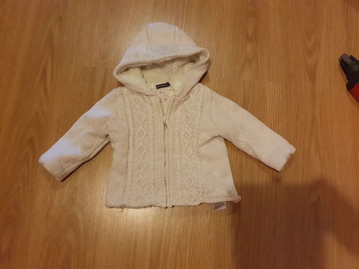 gilet blouson très chaud irise 18 mois