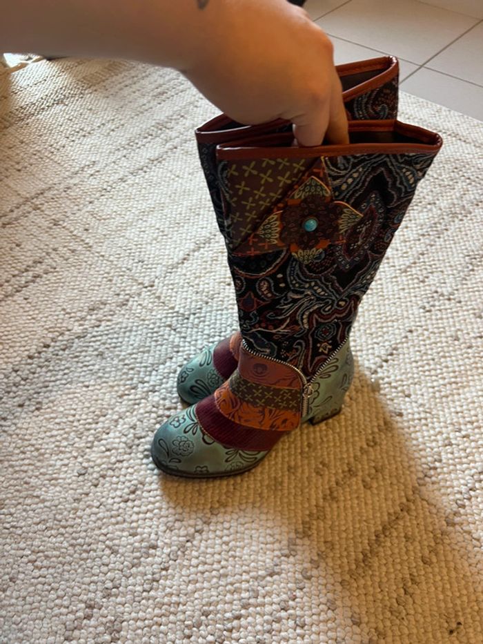 Botte à talon neuf Taille 37 - photo numéro 10