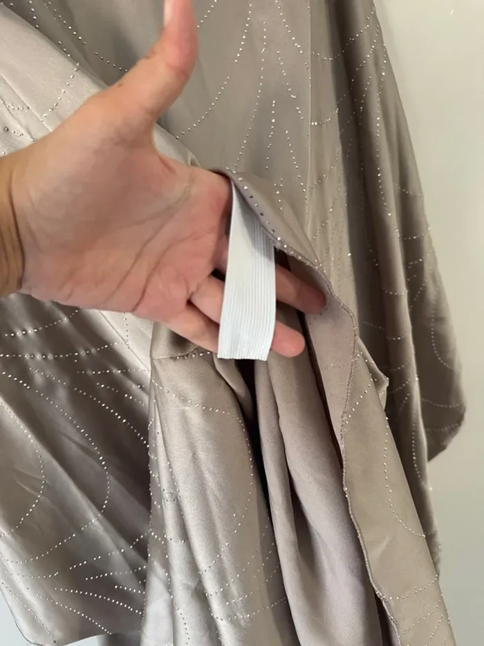👗 Abaya strass longue manche courte - neuf avec étiquette - new collection- taille unique - photo numéro 4