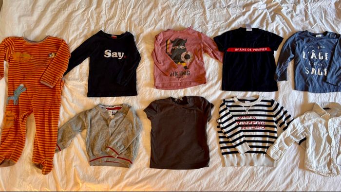 Lot de vêtements garçon 24 mois