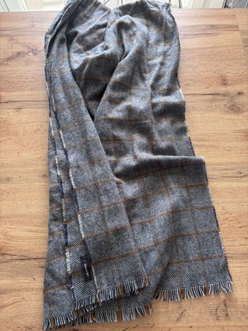 Écharpe homme Devred gris et marron