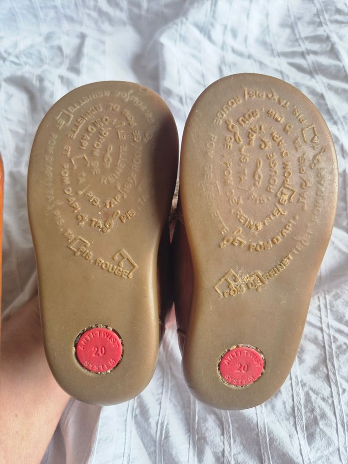 Chaussures cuir marron