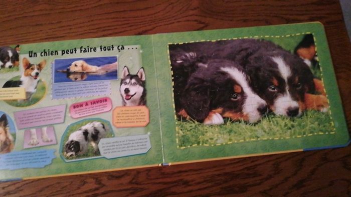 Livre puzzle le chien - photo numéro 5