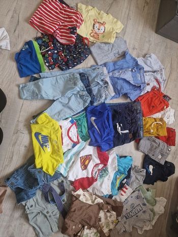 Lot vêtements 12mois été  garçon 