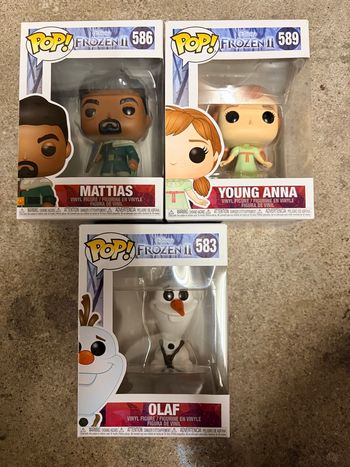 Funko pop la reine des neiges Disney 