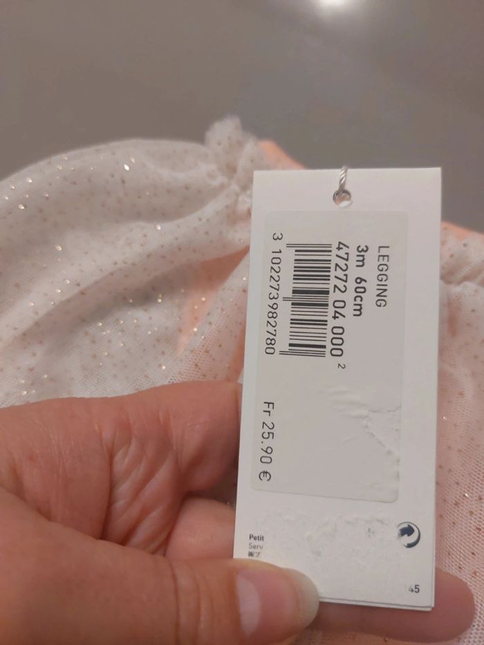 Leggings tutu 3 mois 60cm - photo numéro 3
