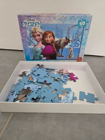 Puzzle reine des neige