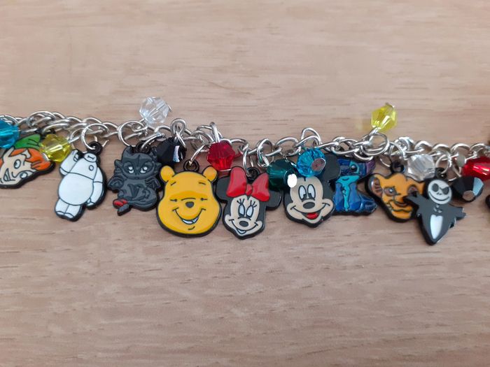 Bracelet breloque acier inoxydable Disney - photo numéro 4