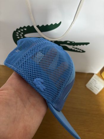 Casquette Lacoste bleu avec étiquette d’origine