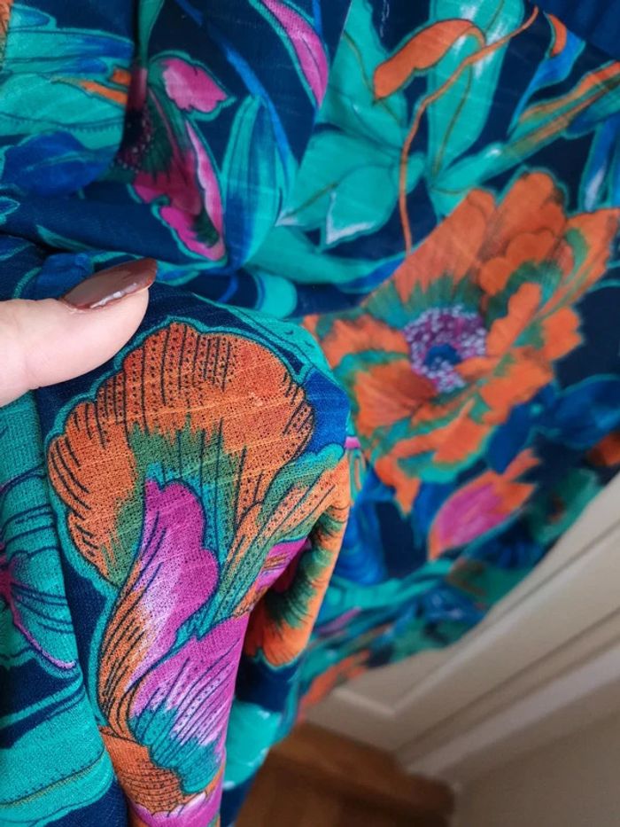 Robe vintage par HUGUET en taille 52 - photo numéro 7