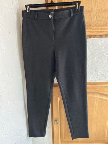 Pantalon Camaïeu noir à pois blanc - taille 40