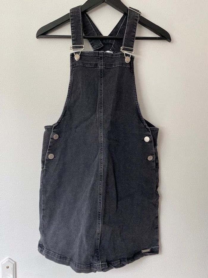 Robe salopette en jean