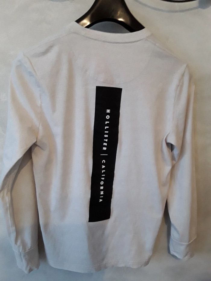 Lot de 4 tee-shirts marque Hollister manches longues + 1 polo manches courtes - photo numéro 3
