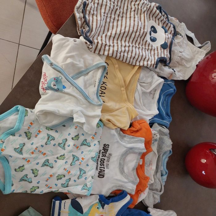 17 pièces lot garçon 3/6mois  mayoral  petit béguin - photo numéro 11