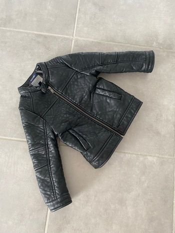 Veste similicuir Kiabi 5 ans