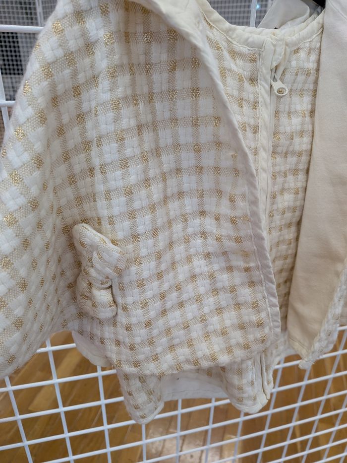 Poncho blanc or sergent major - photo numéro 5