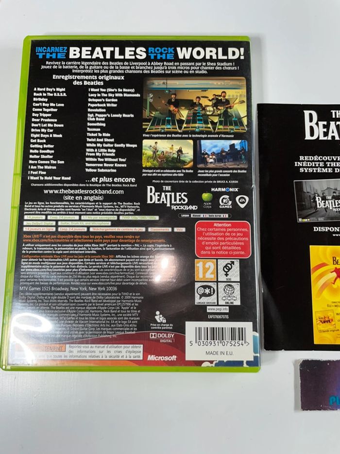 The Beatles Rockband - Xbox 360 Sans Notice Version Française Microsoft - photo numéro 5