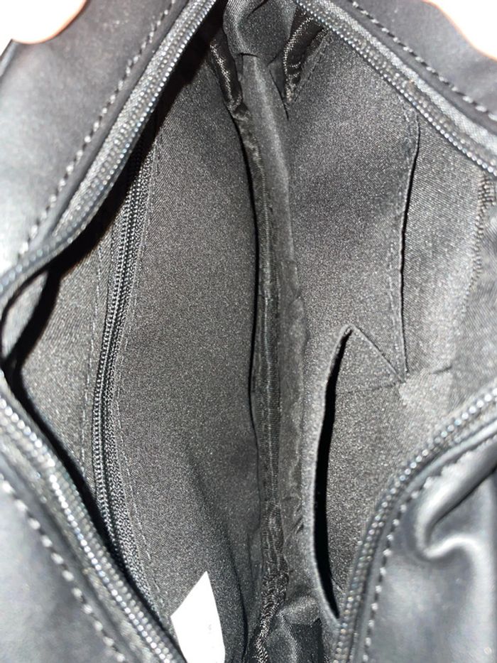 Sac à mains noir à paillettes 635 - photo numéro 8