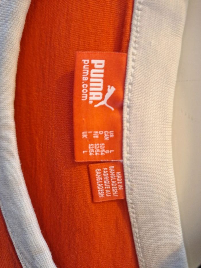 T-shirt puma rouge L - photo numéro 2