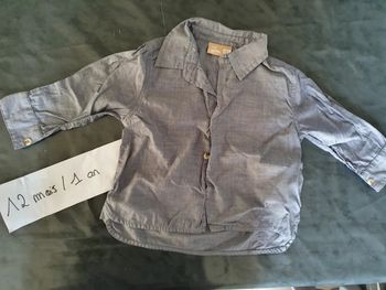 Chemise ML 12 mois / 1 an