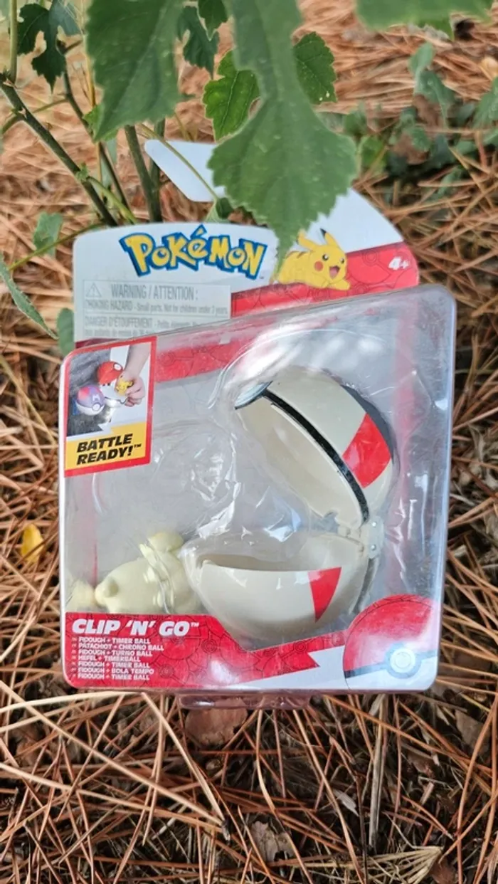 Super figurine Pokemon Nintendo Patachio avec ca pokeball - photo numéro 2