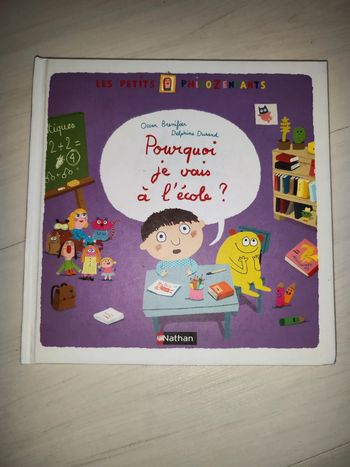 Livre pourquoi je vais à l'école
