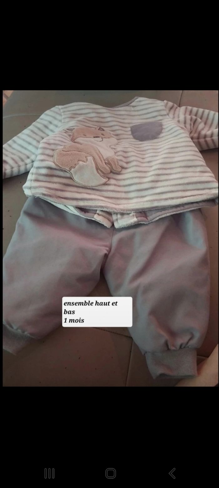 Ensemble chaud 1 mois