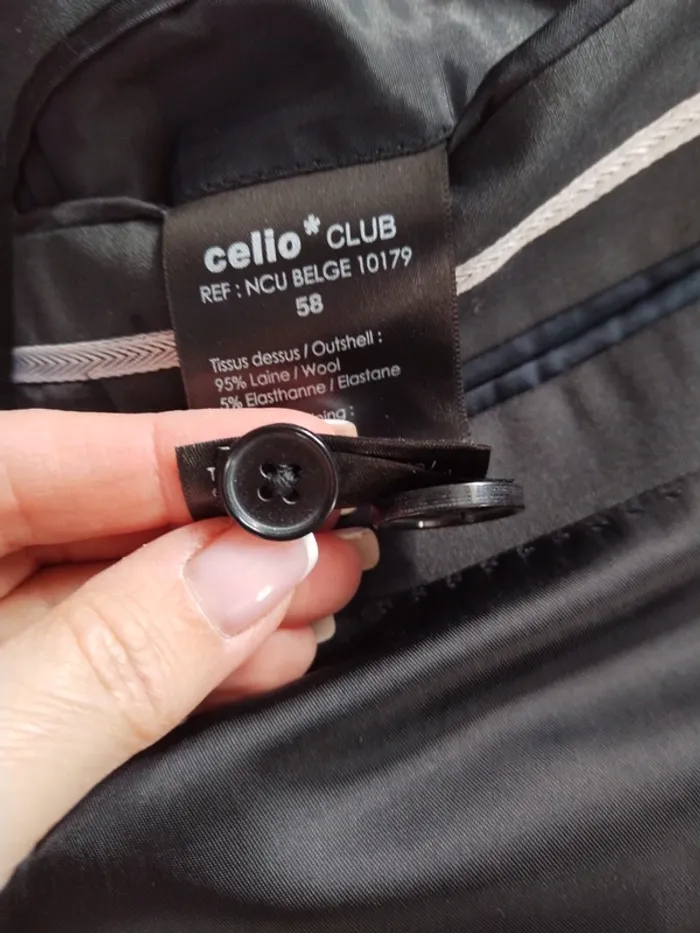 Veste celio taille 58 - photo numéro 3