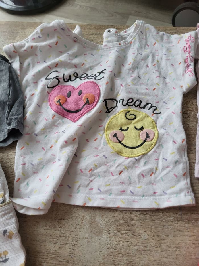 Lot 3 tenues filles été 18 mois - photo numéro 3