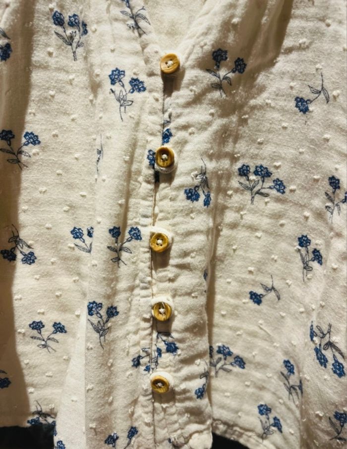 Chemisier fille Monoprix en Gaz de coton Taille 5 ans - photo numéro 5