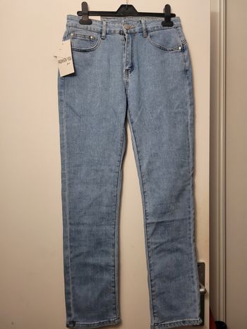 Jean bleu skinny femme-Taille 42(petit!)🫧
