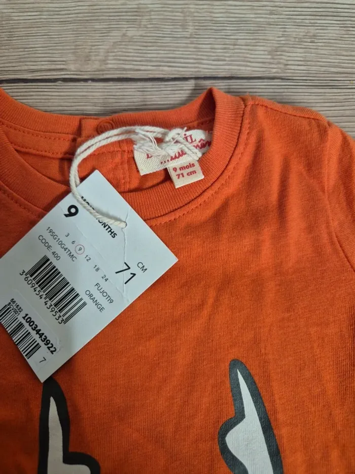 T-shirt 9 mois - photo numéro 3