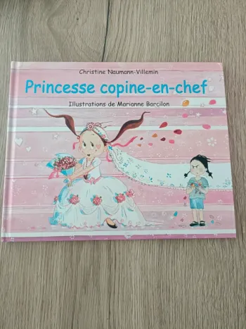 Livre princesse copine-en-chef