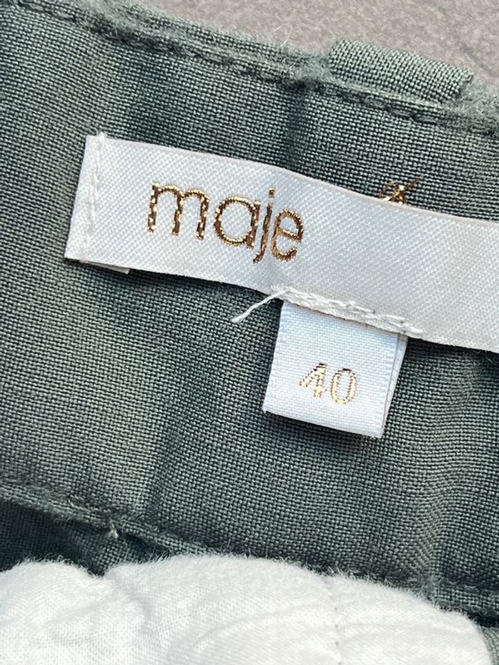 Pantalon kaki Maje L - photo numéro 2