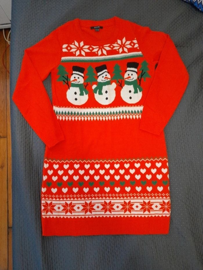 Robe pull de Noël