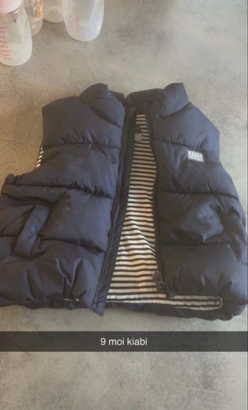 Doudoune sans manche garçon