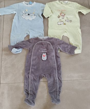 Lot de pyjama garçon 18 mois