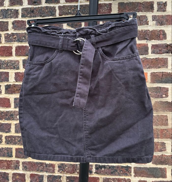 🖤 Jupe en jean H&M Divided avec ceinture – Taille 36 (S) - photo numéro 2