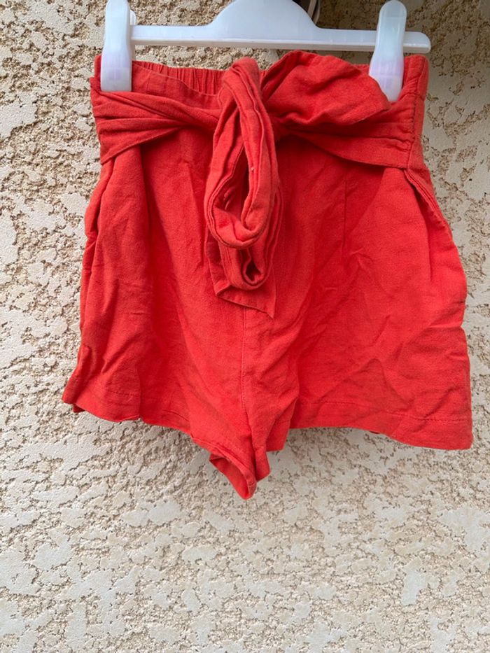 Short chic orange Taille XS