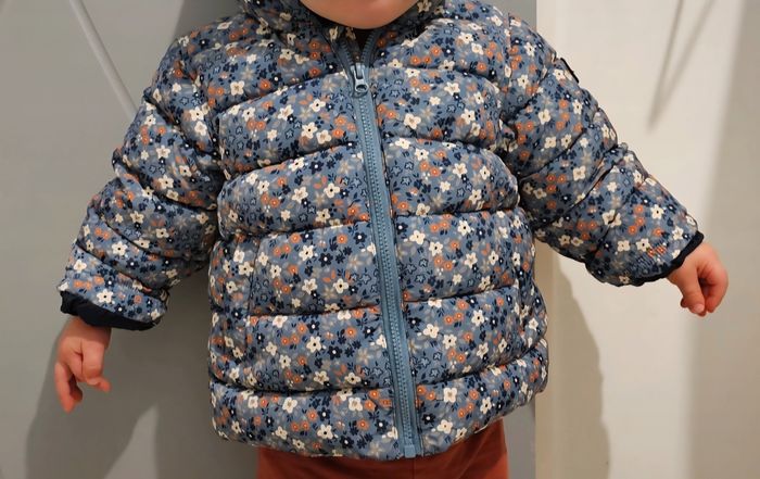 Doudoune matelassé imprimé floral Petit Bateau - photo numéro 2