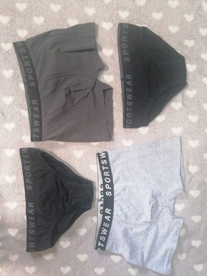 Lot 10 articles sous-vêtements garçon 14 ans dont 2 offerts - photo numéro 6