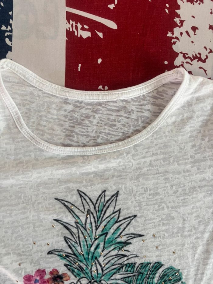 T-shirt léger motif fruit taille L - photo numéro 3