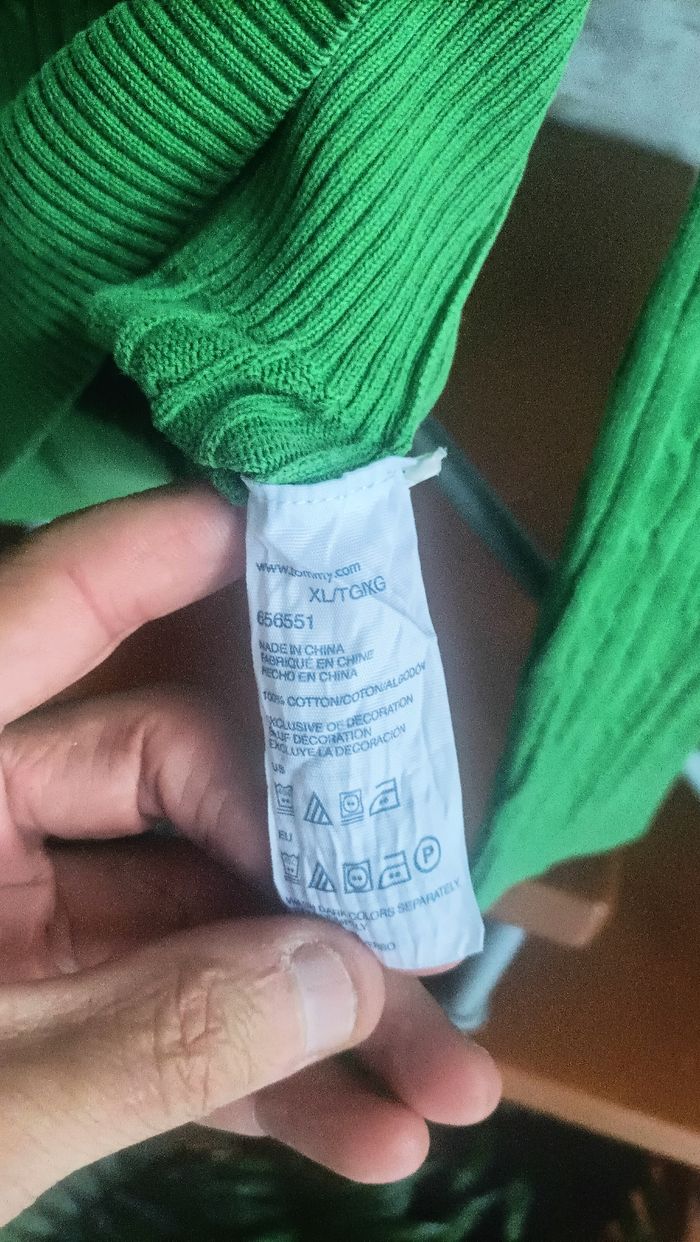 Pull torsadé Tommy Hilfiger femme taille XL - photo numéro 4